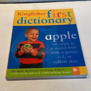 “Kingfisher First Dictionary,”